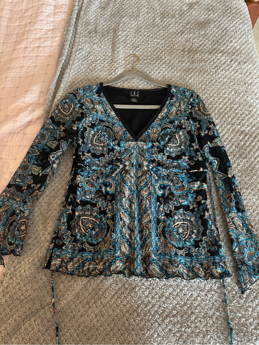 Multicolored Vintage Blouse